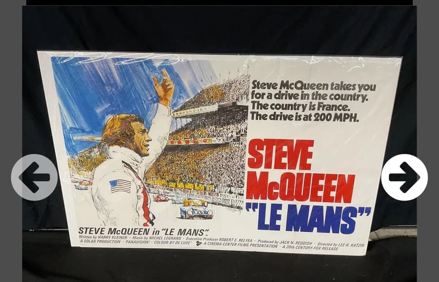 Cool Steve McQueen poster — photo 1